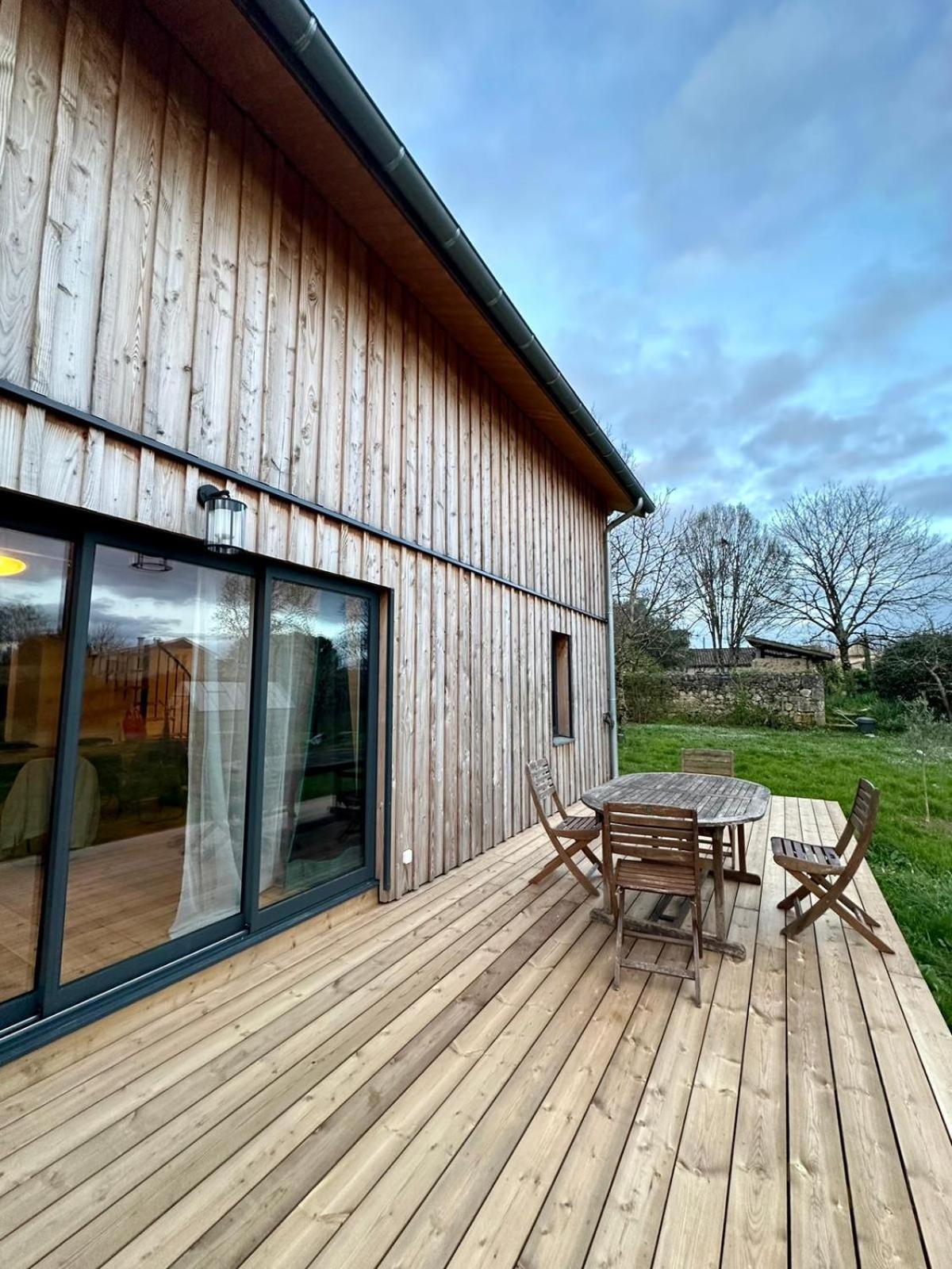 Lodge Evasion Fleurie Proche St Emilion Guillac  Buitenkant foto