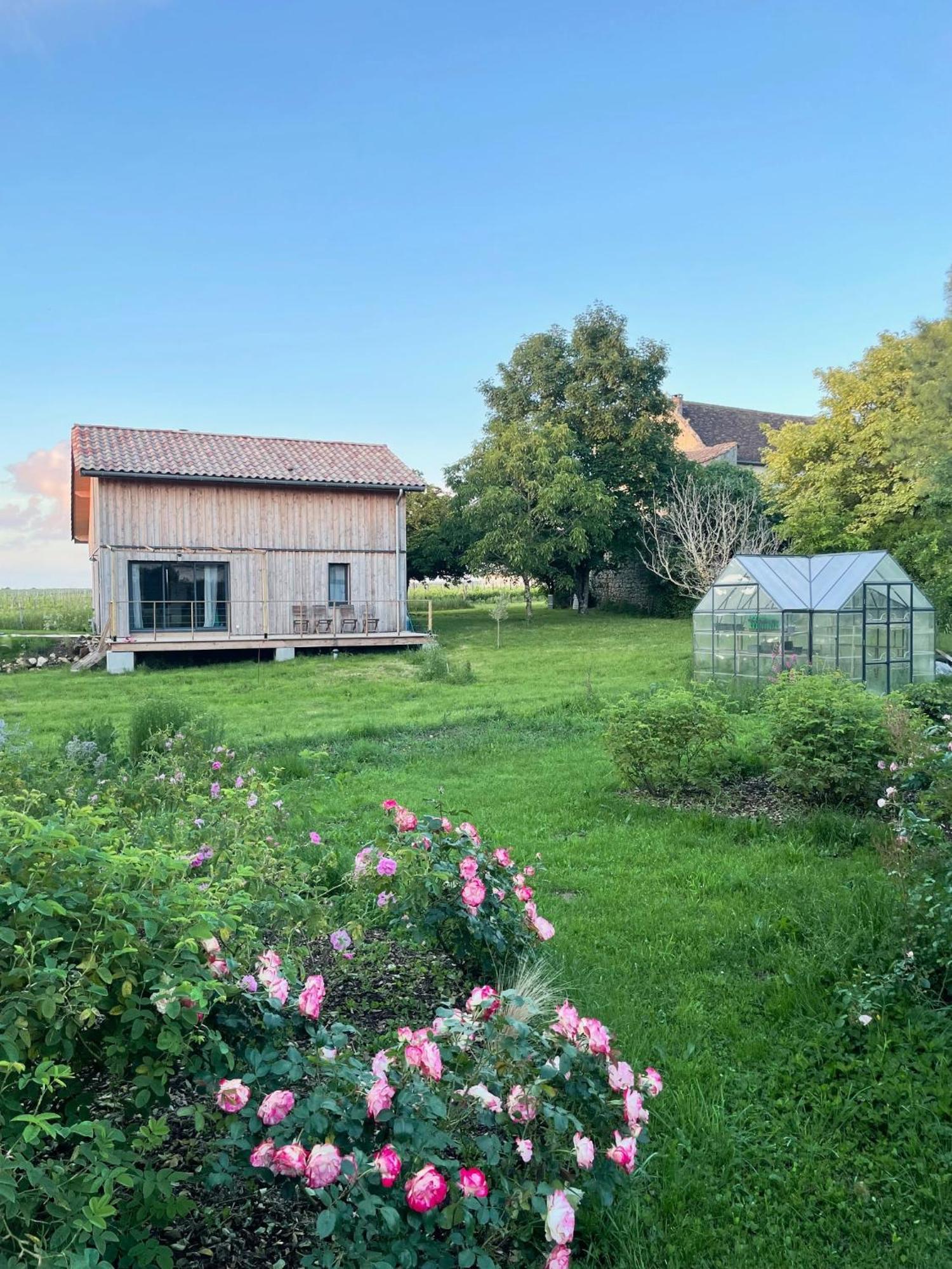 Lodge Evasion Fleurie Proche St Emilion Guillac  Buitenkant foto